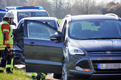 Kohlberg: Bei einem Auffahrunfall wird eine Person leicht verletzt